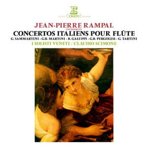 Concertos italiens pour flûte: Sammartini, Martini, Galuppi, Pergolesi & Tartini - Jean-Pierre Rampal