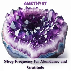Amethyst: Vibrational Sleep Frequency for Abundance and Gratitude - Deep Sleep Relaxation Universe