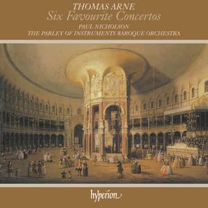 Arne: 6 Favourite Concertos for Keyboard - Thomas Arne
