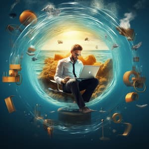 Work Shore: Binaural Ocean Symphony - SOLFEGGIO FREQUENCY CLASSIC