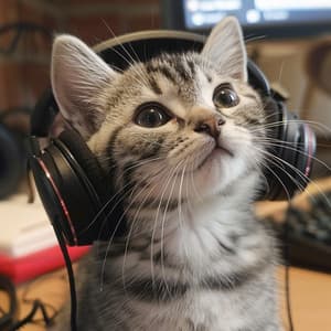 Felinos Junto Al Fuego: Música Calmante Para Tu Gato - Música para descansar gatos