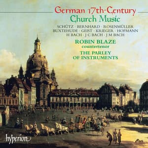 German 17th-Century Church Music - Robin Blaze