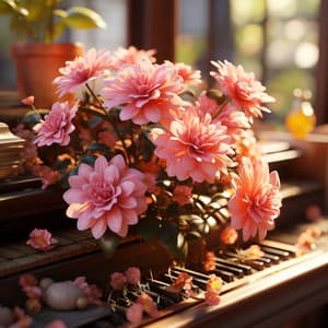 Respira Y Florece: Meditaciones De Piano Para Un Rejuvenecimiento Consciente - Piano de salón suave