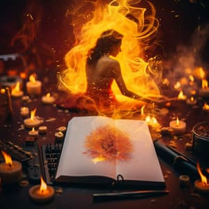 Relaxing Fire Binaural: Soothing Flame Melodies - Binaural Beats Pure