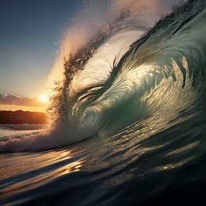 Eterna Serenidad Oceánica: Paisajes Sonoros Playeros De La Naturaleza - Sonidos De La Naturaleza Olas Del Mar