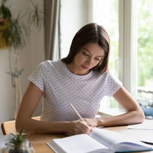 Mindful Raindrops: A Relaxing Ambient for Productive Study - Summer Showers