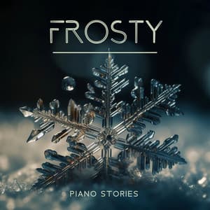 Frosty Piano Stories: Countdown to Christmas with Cozy Piano on a Heavy Snowfall - Piano Music Collection