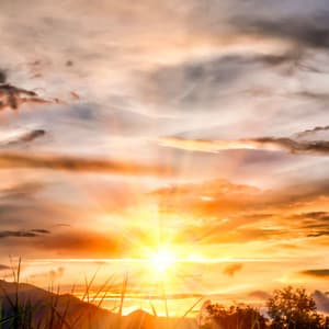 Melting Sunset: Enchanting Rhythms of Nature - Zen Natural Sounds