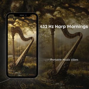 432 Hz Harp Mornings: Awakenings of Peace - Portable Music Vibes