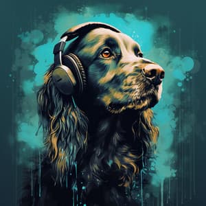 Rainy Beats and Canine Harmonies - Gentle Nature