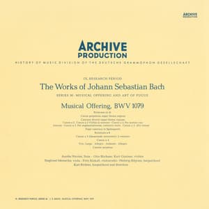 Bach: Musical Offering, BWV 1079 - Johann Sebastian Bach