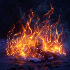 Warm Fire Relaxation: Binaural Beats Therapy - Dr. Head