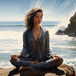 Ocean Meditation Melodies: Peaceful Musical Tides - Crystal Voices