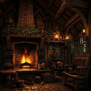 Tranquilidad Junto A La Chimenea: Notas Musicales Relajantes - Muestras elementales