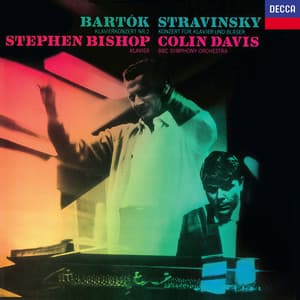 Stravinsky: Concerto for Piano and Wind Instruments; Bartók Piano Concerto No. 2 - Stephen Kovacevich