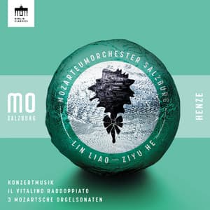 Henze: Konzertmusik, 3 Mozartsche Orgelsonaten, Il vitalino raddoppiato - Hans Werner Henze