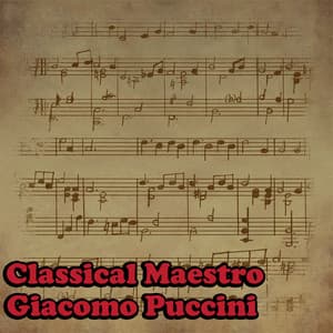 Classical Maestro: Giacomo Puccini - Vintage Classicals Night Records
