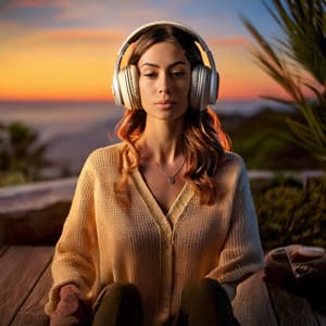 Meditative Lofi Tunes: Balanced Mind Flow - Binaural Waves Sessions