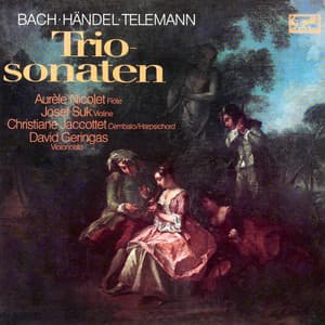 Handel, Telemann, Bach: Trio Sonatas / Triosonaten - David Geringas