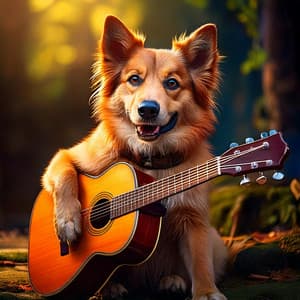 Dogs' Delight: Calming Guitar Melodies - Bass Guitar Jazz Jams