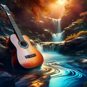 Aqua Strings: Relaxing Guitar Over Water - Acoustic Guitar Hits