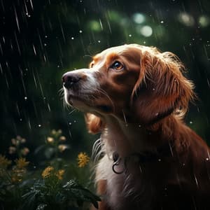 Música Para Aliviar El Estrés: Recitativo Canino Pacífico Junto Al Estanque - Piedra de la tierra