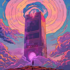 Ewige Ruhe: Leuchtspur des Rosa Rauschens in Traumwelten - Weißes Rauschen HD