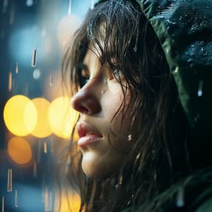 Meditación En El Flujo De La Lluvia: Música Relajante Con Melodías De La Lluvia - Sonidos De Tormentas