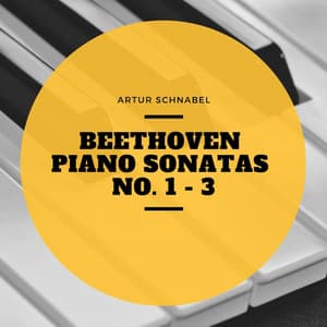 Beethoven Piano Sonatas No. 1 - 3 - Artur Schnabel