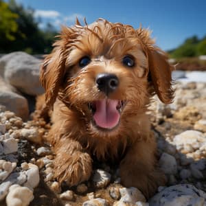 Música Para La Serenidad Canina: Armonía Junto Al Agua - Ruido de la naturaleza