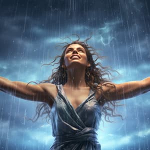 Rainfall Blissful Massage A Capella: Music in the Rain - Soft Dinner Music