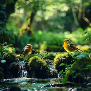 Nature's Rhapsody: Binaural Birds Along the Creek - 92 96 Hz - Binaural Beats Lab