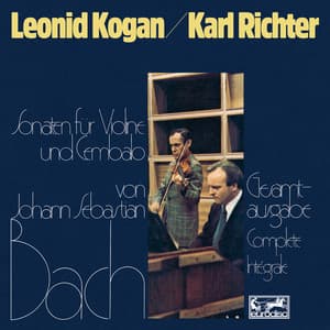 Bach: Violin Sonatas / Sonaten für Violine & Cembalo, BWV 1014-1019 - Johann Sebastian Bach