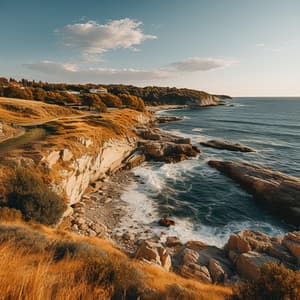 Mareas Que Acunan: Oasis Marino Con Música Ambiental - Mar de ruido