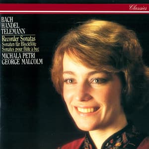 Recorder Sonatas By Bach, Telemann, Handel, Schickhardt & Frederick II - Michala Petri