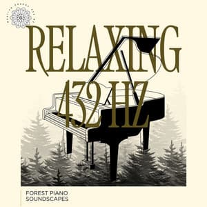Relaxing 432 Hz Forest Piano Soundscapes - Healing Sounds 432 Hz