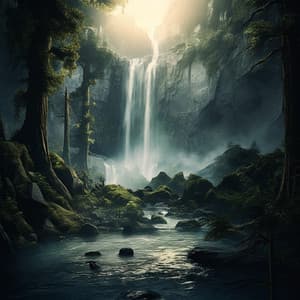 Serenidad De Las Cascadas: Armonía De Cascadas Y Cuencos Relajantes - Lista de reproducción para relajarse por la tarde