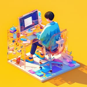 Lysets Eufori: En Himmelsk Dans på Videnspinden - Pure Work Music