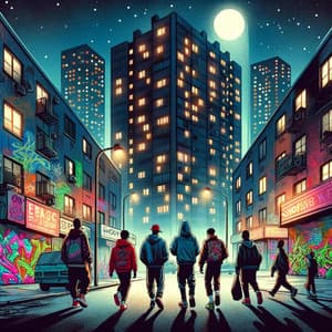 3 A. M - Dark Walking - Friday Night Music Zone