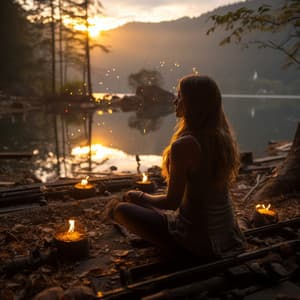 Escape Del Spa A La Luz Del Fuego: Canción Artística De Relajación Armoniosa - Colección de música relajante