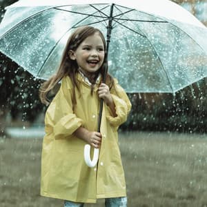 Heavy Rain Serenades for Kids' Serenity - Rain Sounds Nature Collection