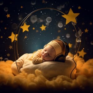 Baby Lullaby Nightlight: Harmony of Stars - Baby Yoda