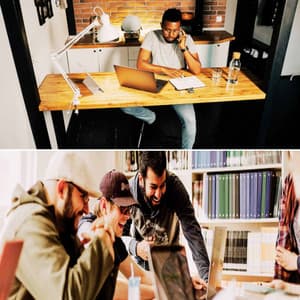 Brilliant Backdrop for Busy Work Days - Jazzy Mornings