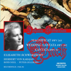 Elisabeth Schwarzkopf sings Bach - Johann Sebastian Bach