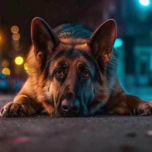 Dogs' Calm Music for Serene Nights - Beautiful Binaural Beats