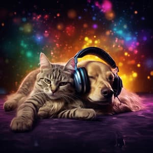 Binaural Pets Calm: Soothing Sounds - Raining for Calm Pets