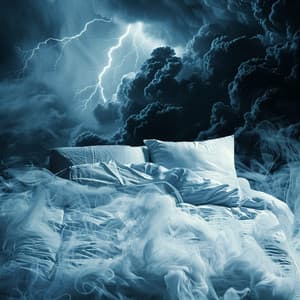 Soothing Thunder Sleep: Nighttime Calm - Rain for Deeper Sleep