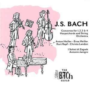 Bach: Harpsichord Concertos - Anton Heiller