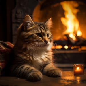 Felinos Armónicos Junto Al Fuego: Sinfonía De Fuego - onda pineal