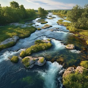River Slumber: Calming Stream Melodies for Sleep - Noise of Water
